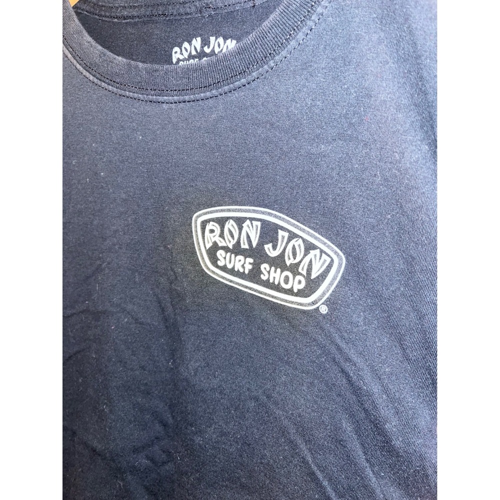 Ron Jon Surf Shop Orange Beach Long Sleeve T Shirt Black Size S - Picture 3 of 4